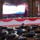 Jubir fraksi Golkar Maimaznah saat menyampaikan pandangan fraksi (DETAIL/Jorgi)