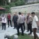 Petugas polisi, kejaksaan dan PN Sarolangun usai kejadian kaburnya tahanan. (DETAIL/ist)