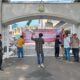 Massa aksi LP2LH demo di Kejati Jambi. (ist)