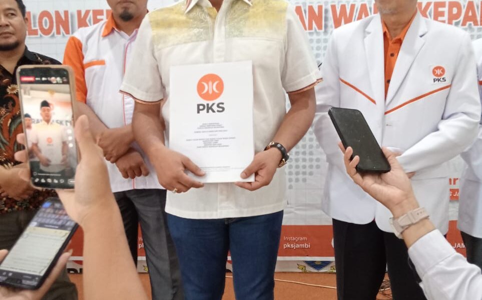 Agus Rubiyanto resmi diusung PKS dalam Pilbup Tebo. (ist)