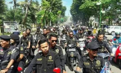 Rombongan IPB saat berkonvoi. (ist)