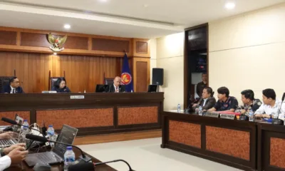 Sidang Majelis KPPU terkait kebocoran informasi rahasia perusahaan. (ist)