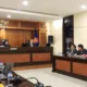 Sidang Majelis KPPU terkait kebocoran informasi rahasia perusahaan. (ist)