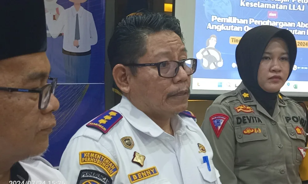 Kepala BPTD Kelas II Jambi, Beni Nurdin Yusuf. (DETAIL/Juan)