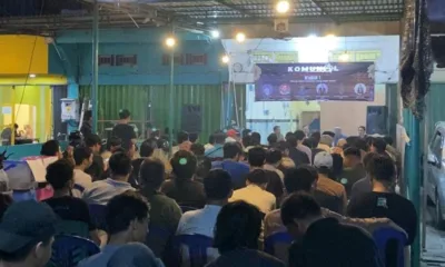 Diskusi publik yang digelar Komunal Jambi. (DETAIL/Yoggy)