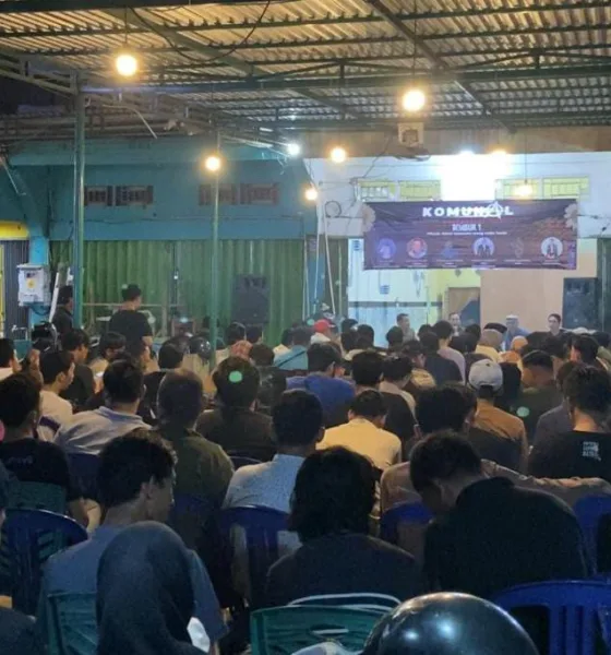 Diskusi publik yang digelar Komunal Jambi. (DETAIL/Yoggy)