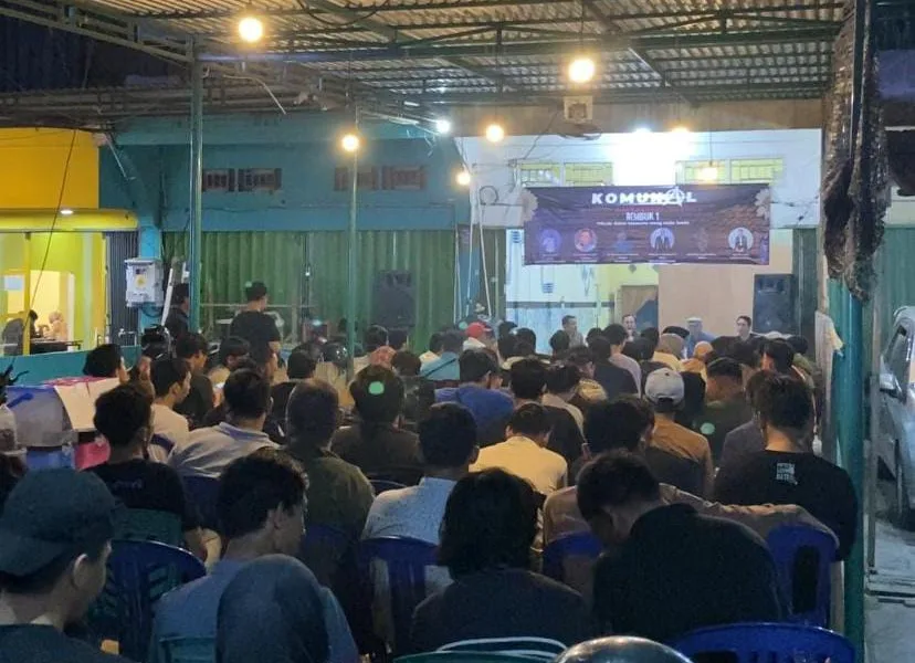 Diskusi publik yang digelar Komunal Jambi. (DETAIL/Yoggy)