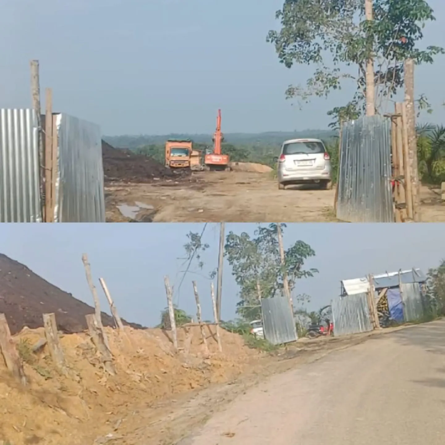 Kondisi aktivitas salah satu tambang di Durian Luncuk Baganghari. (ist)