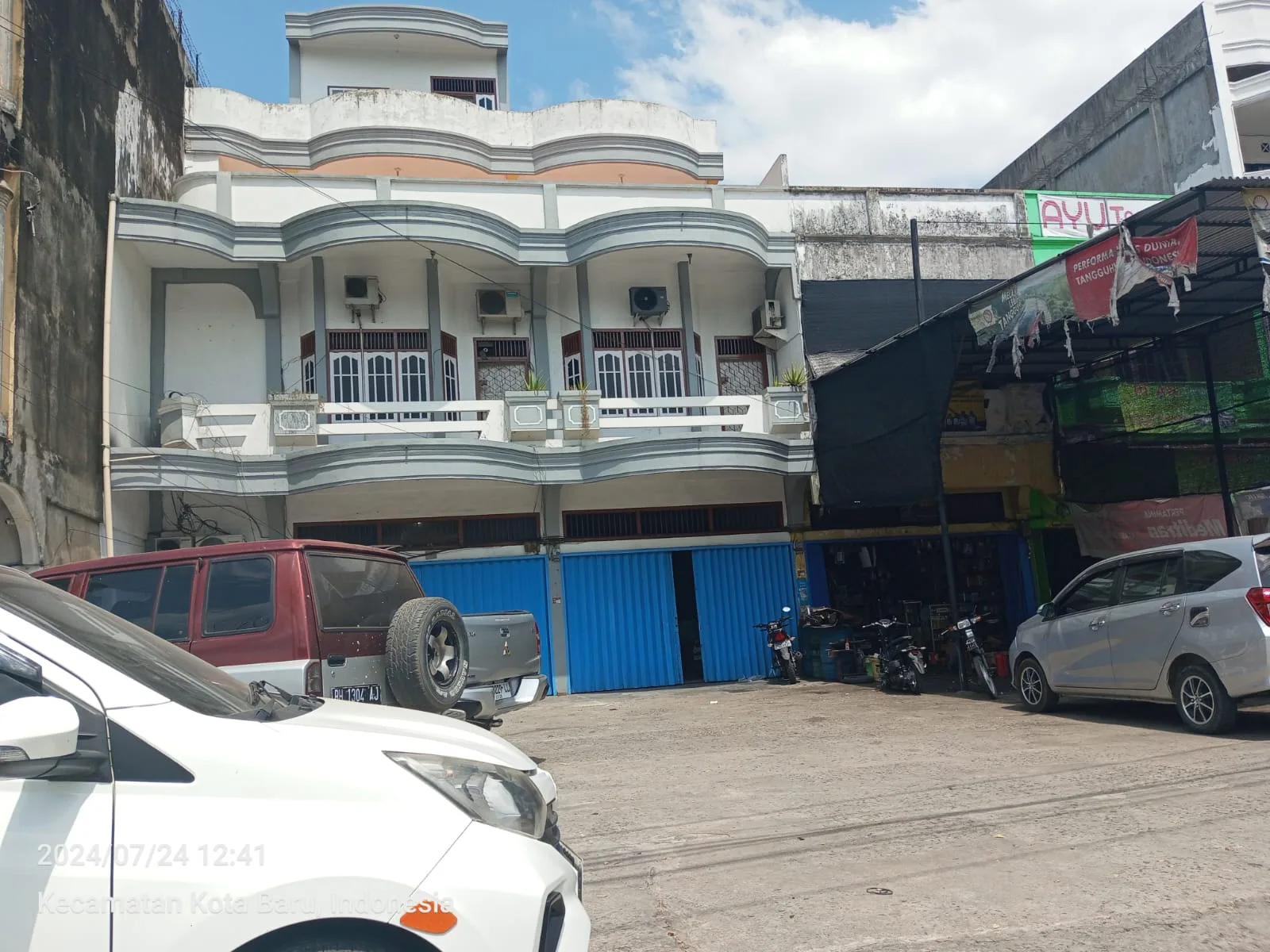 Tampak luar gedung kantor PT Hanro. (DETAIL/Juan)