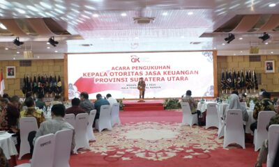 Khoirul Muttaqien akhirnya dikukuhkan menjadi Kepala Otoritas Jasa Keuangan (OJK) Provinsi Sumatera Utara (Sumut) pada Kamis, 25 Juli 2024. (ist)