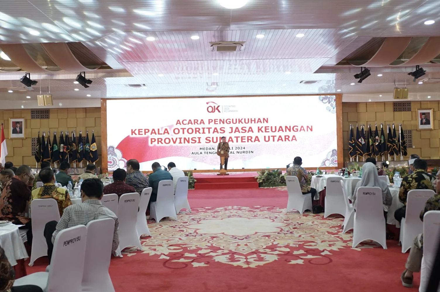 Khoirul Muttaqien akhirnya dikukuhkan menjadi Kepala Otoritas Jasa Keuangan (OJK) Provinsi Sumatera Utara (Sumut) pada Kamis, 25 Juli 2024. (ist)