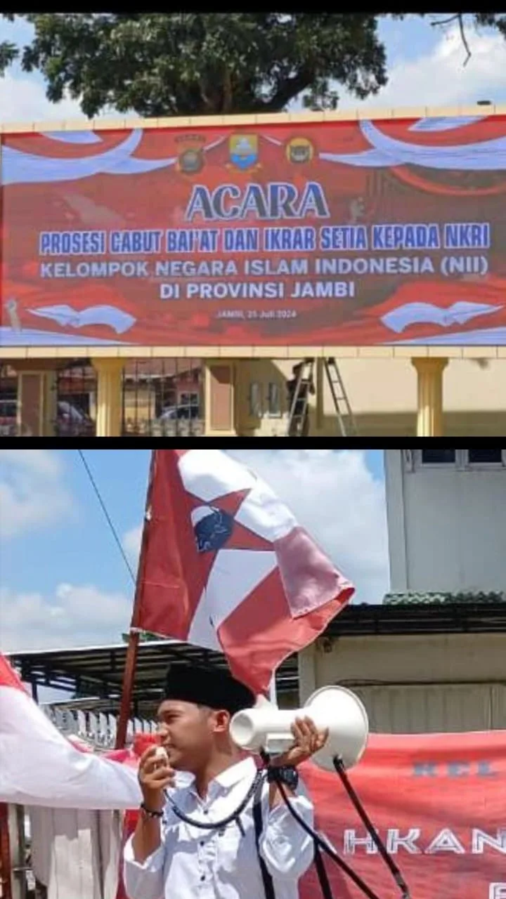 Ketua GMNI Jambi, Hendro Silaban apresiasi Pencabutan Baiat Eks NII. (DETAIL/Jorgi)