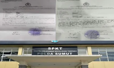 Sejumlah jurnalis di Medan menyampaikan pengaduan terkait dugaan menghalangi kebebasan pers. (ist)