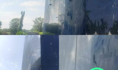 Baut-baut pada bangunan fisik Kantor Wali Kota Jambi. (ist)