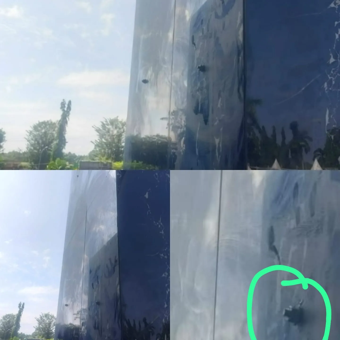 Baut-baut pada bangunan fisik Kantor Wali Kota Jambi. (ist)