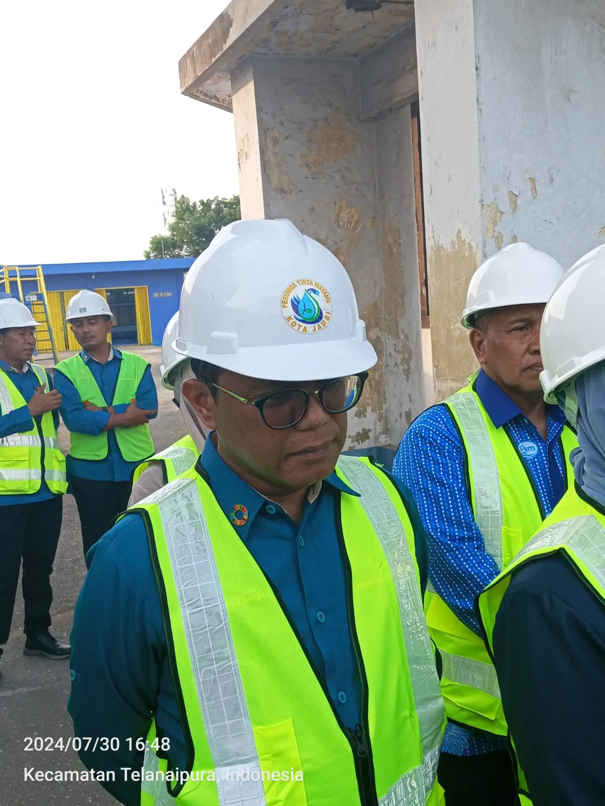 Direktur Utama PDAM Tirta Mayang Kota Jambi, Dwike Riantara. (DETAIL/Juan)