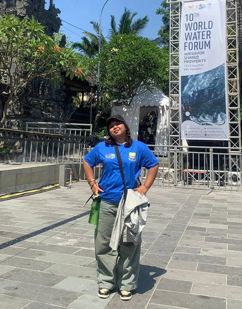 Anggota GSM Walhi Jambi, Nimbo sapaan akrabnya (DETAIL/Jorgi)