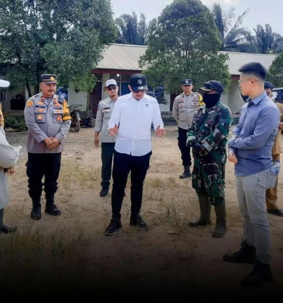 Saat tim gabungan melakukan inspeksi ke PT EWF (ist)