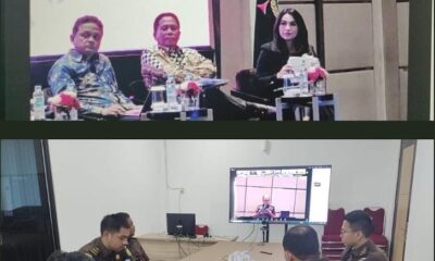 Kejari Muarojambi saat FGD secara virtual (ist)