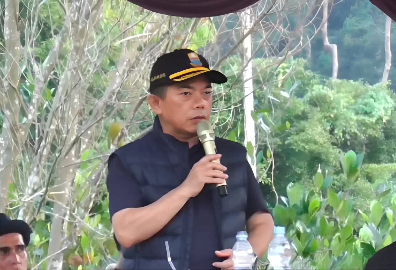 Gubernur Al Haris saat menutup acara turnamen secara resmi (DETAIL/Jorgi)