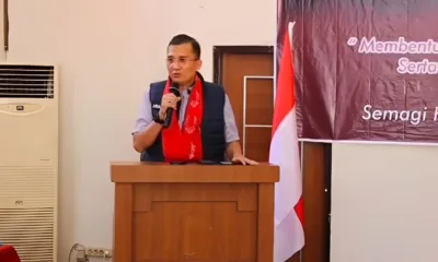 Kadis Kominfo Provinsi Jambi saat menyampaikan kata sambutan (ist)