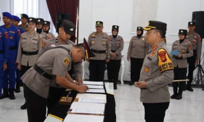 Upacara Sertijab. (ist)