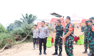 Kapolda Jambi bersama Danrem 042 Garuda Putih. (ist)