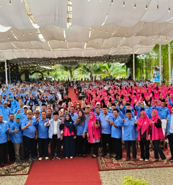 Pelantikan tim pemenangan Haris - Sani Kota Jambi pada 10 Agustus 2024. (ist)