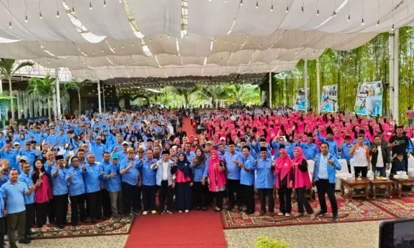 Pelantikan tim pemenangan Haris - Sani Kota Jambi pada 10 Agustus 2024. (ist)