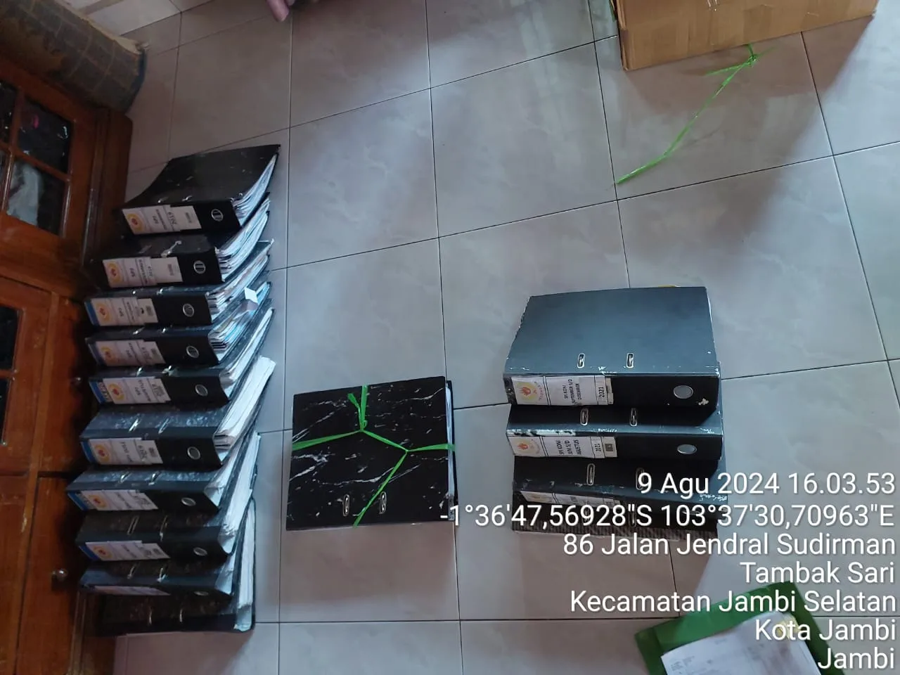 15 bundel SPJ dana hibah. (ist)