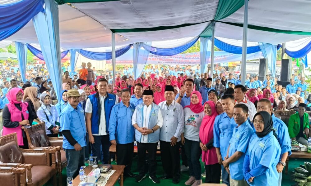 Al Haris melantik tim pemenangan Haris - Sani di Batanghari pada Sabtu, 10 Agustus 2024. (Ilustrasi)
