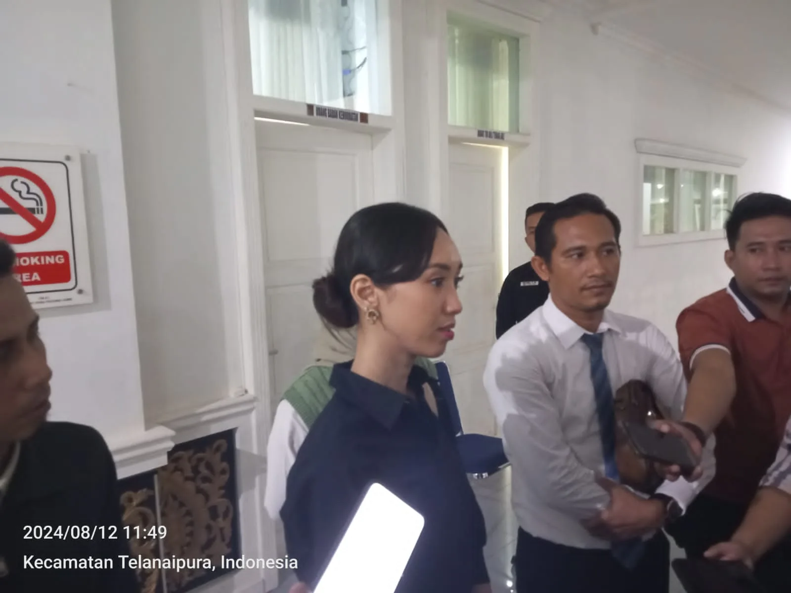 Rahma Asy Syifa bersama Kuasa Hukumnya Ilham Kurniawan Dartias. (DETAIL/Juan)