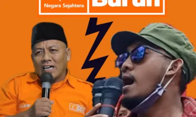 Ketua Exco Partai Buruh Provinsi Jambi, Sarif (kiri) dan Wakil Ketua II, Yoggy Sikumbang. (ist)