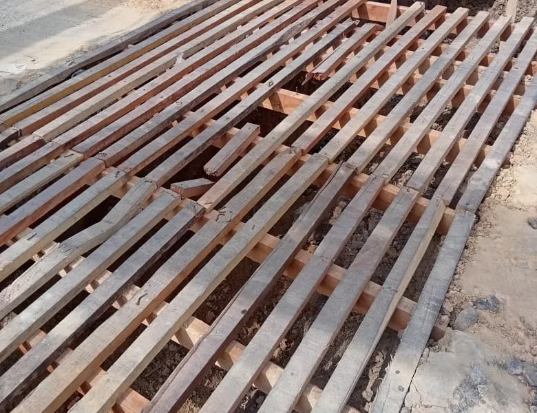 Kondisi jembatan sebelum memakan korban. (ist)