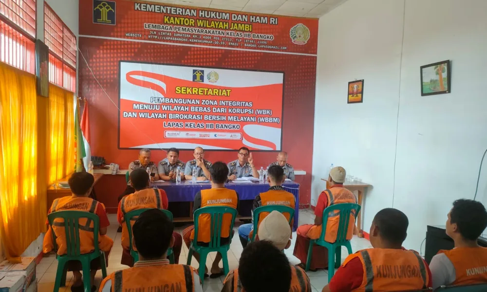 Sidang TPP (Tim Pengamat Pemasyarakatan) untuk pengusulan remisi. (ist)
