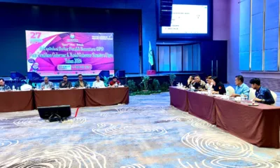 Proses rekapitulasi DPS untuk Pilgub Sumut di Grand City Hall, Medan, Jumat, 16 Agustus 2024. (ist)