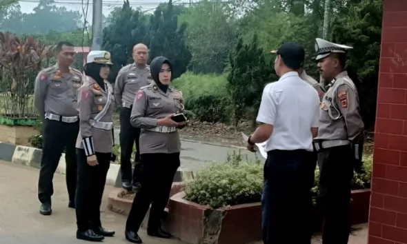 Tim Korlantas Polri saat meninjau kesiapan KTL (ist)