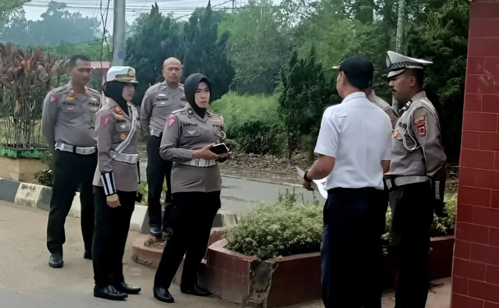 Tim Korlantas Polri saat meninjau kesiapan KTL (ist)