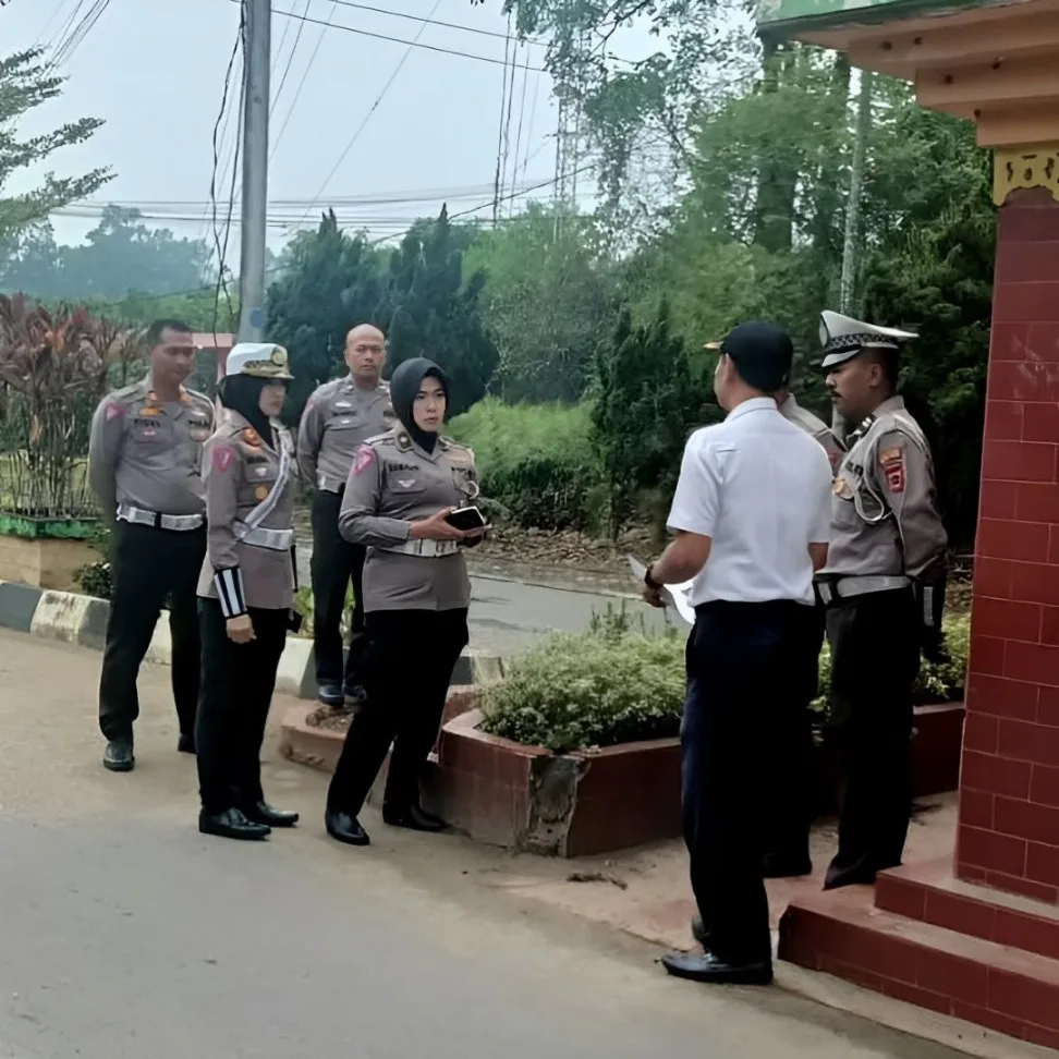 Tim Korlantas Polri saat meninjau kesiapan KTL (ist)