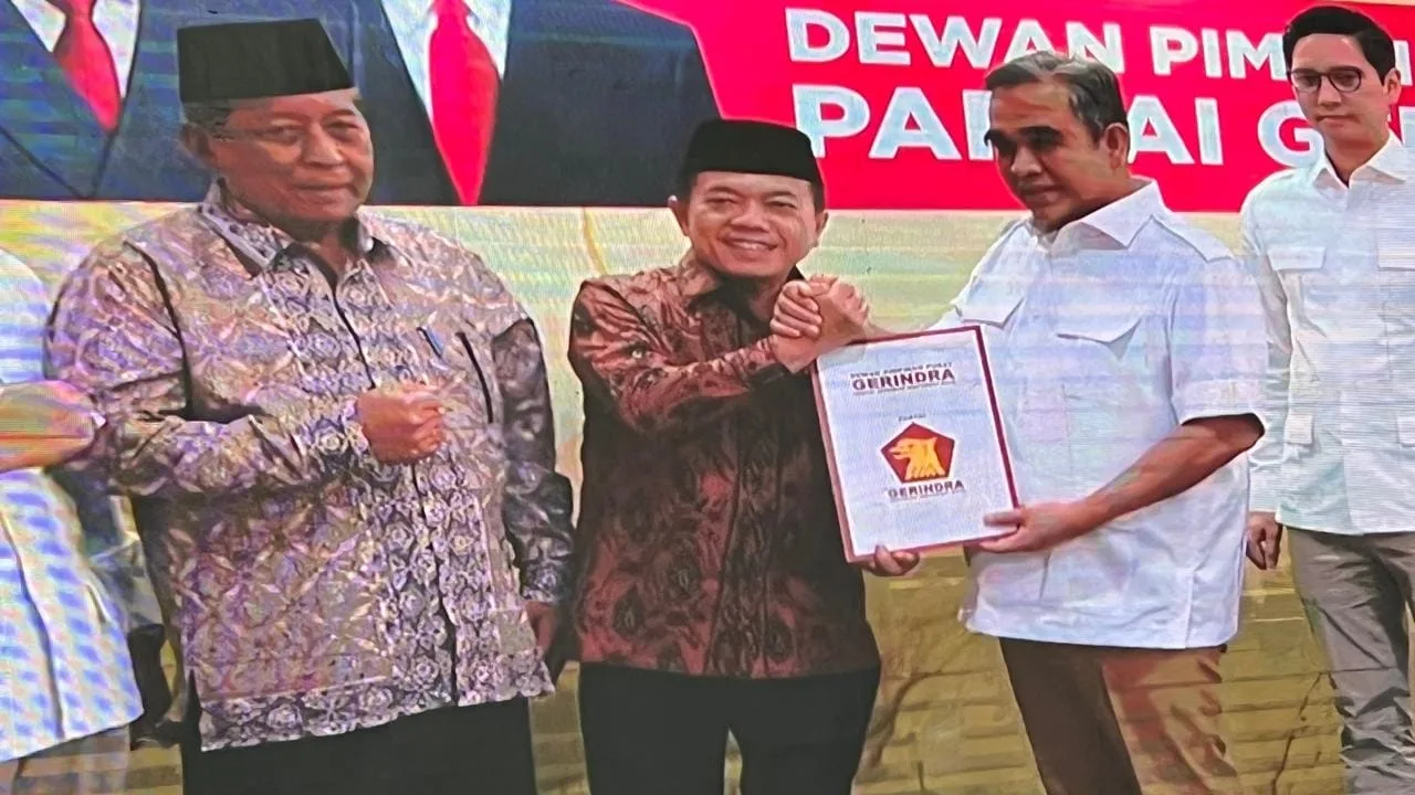 Pasangan Haris - Sani menerima rekomendasi dari DPP Partai Gerindra. (ist)