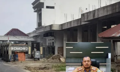 Kolase Kabid BM Dinas PUPR Kota Jambi, Agus dan rumah mewahnya. (DETAIL/Juan)
