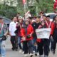 GMNI Jambi dan organisasi lainnya saat aksi unjuk rasa (ist)