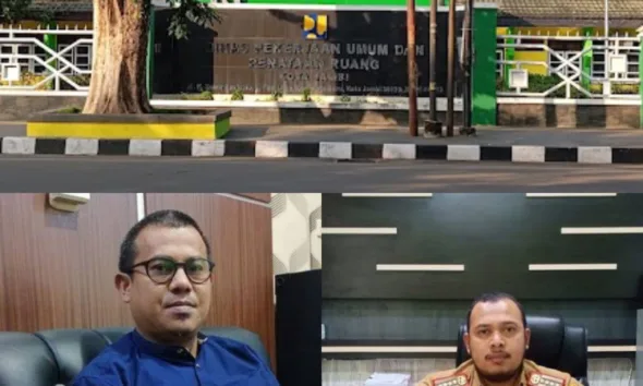 Kolase Dinas PUPR Kota Jambi. (ist)