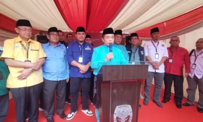 Gubernur Al Haris saat konferensi pers (DETAIL/Jorgi)