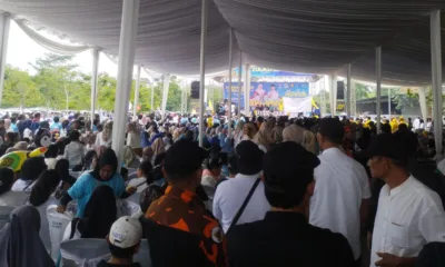 Suasana deklarasi Masnah Busro – Zulkifli dihadiri Ribuan Massa (DETAIL/Jorgi)