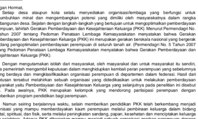 Surat yang beredar diduga agar bisa mengarahkan kepada salah satu travel agent. (DETAIL/ist)