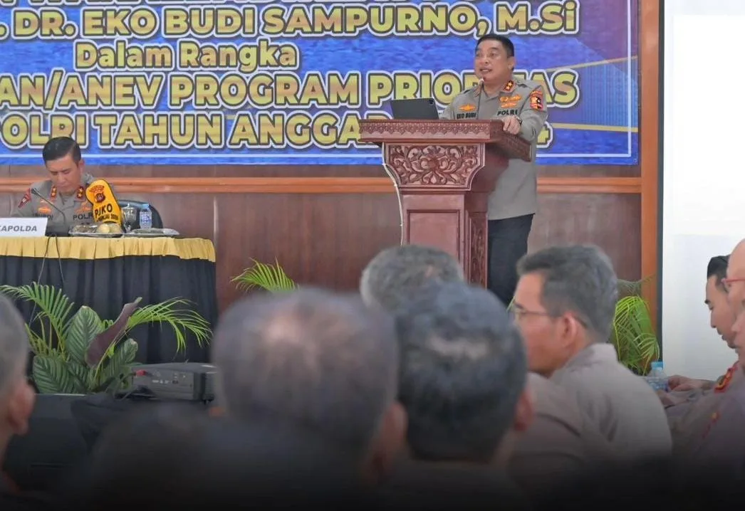 Wakalemdiklat Polri, Irjen Pol. Eko Budi Sampurno, saat memberikan arahan (ist)