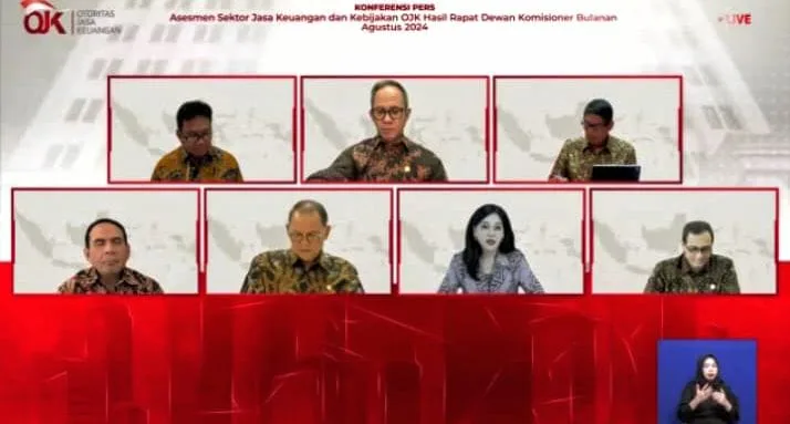 OJK memastikan industri jasa keuangan nasional dalam kondisi stabil meski tensi geopolitik masih panas. (ist)