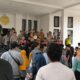 Massa aksi Anggota Koperasi Produsen Fajar Pagi Desa Betung. (ist)