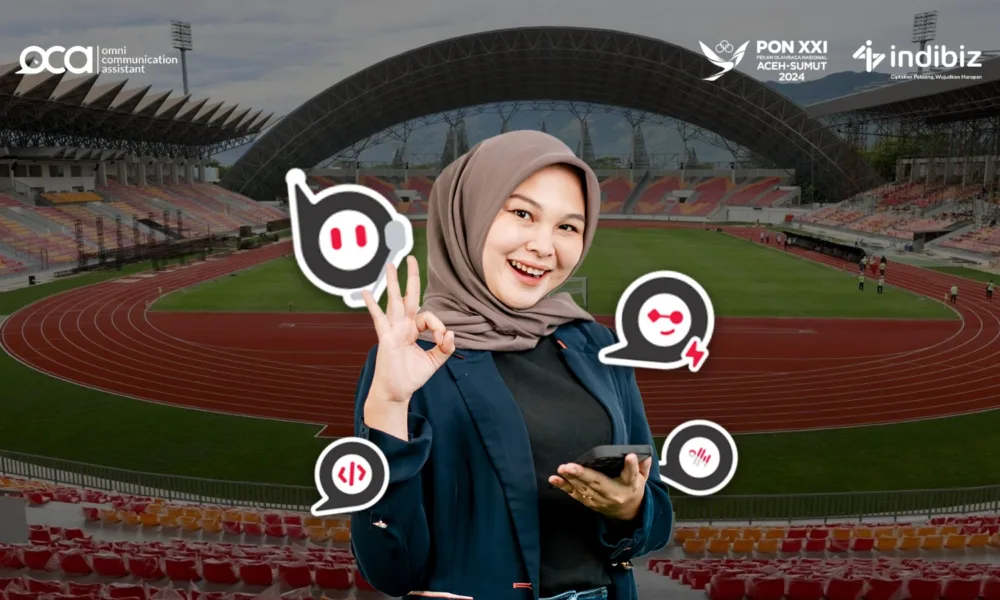 Teknologi OCA dipersembahkan Telkom Indonesia demi kesuksesan PON Aceh-Sumut. (ist)